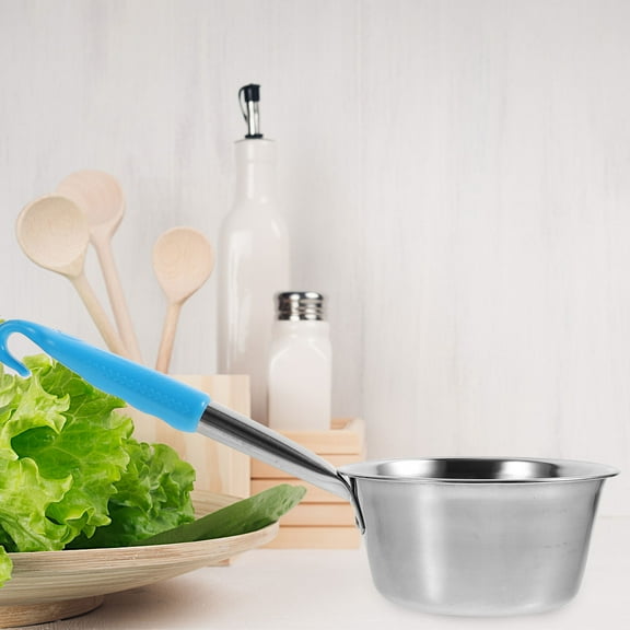 ELAYARD Large Stainless Steel Ladle Dipper for Outdoor Use, Water Scooping Tool, Camping and Hiking Gear, 1 Set