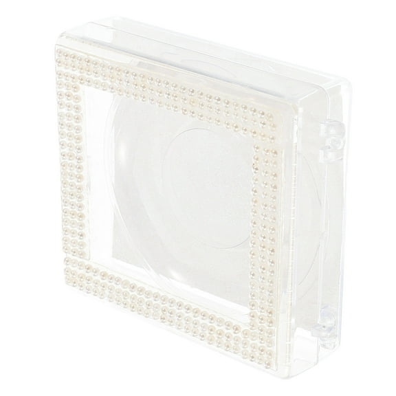 ELAYARD Lash Box Organizer Clear Plastic Lash Storage Container for Everyday Use