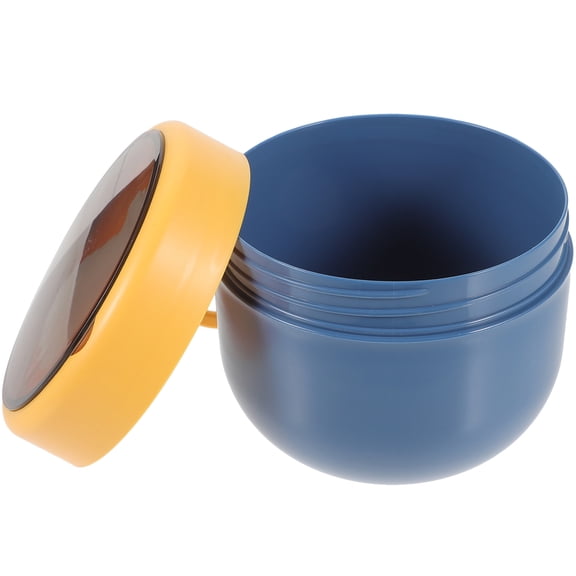 ELAYARD Overnight Oatmeal Mug Airtight Food Storage Container Sky-Blue 1Set