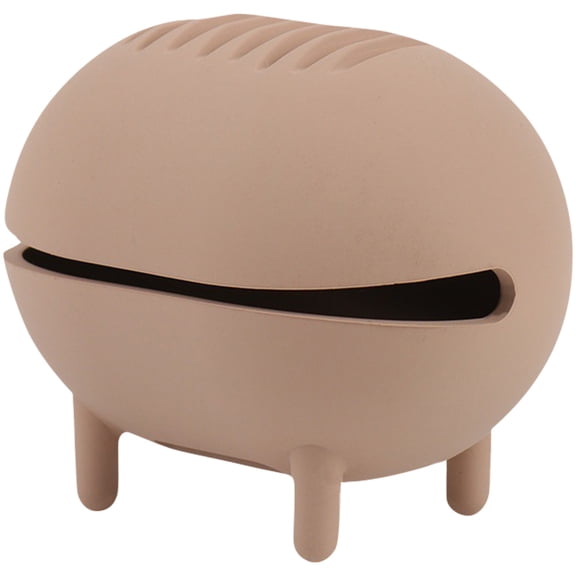 ELAYARD Light Brown Makeup Sponge Holder for Drying and Storage with Ventilation Hole Design
