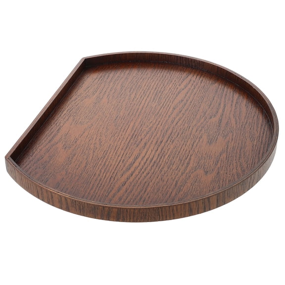 ELAYARD Wooden Decorative Serving Tray for Home and Coffee Shop Centerpiece