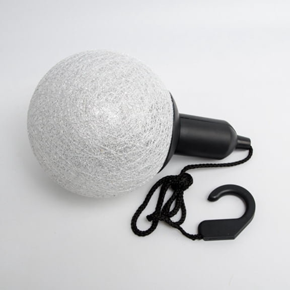 ELAYARD Lights for Bedroom Aesthetic Night Light Cotton Thread Ball Drawstring Design 1Pcs for Indoor Use Christmas