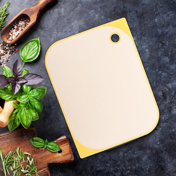 ELAYARD Compact Design Chopping Board For Kneading Dough Beige 1Pcs 14x10.8in Plastic