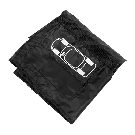 ELAYARD Black Car Wheel Tire Protectors with Strong Polyester Taffeta Material