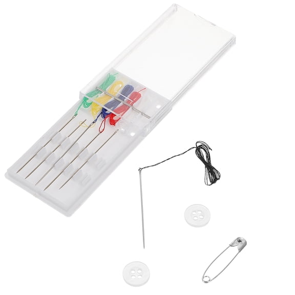 ELAYARD Lightweight Disposable Sewing Kit Portable Needlework Case with Basic Sewing Accessories