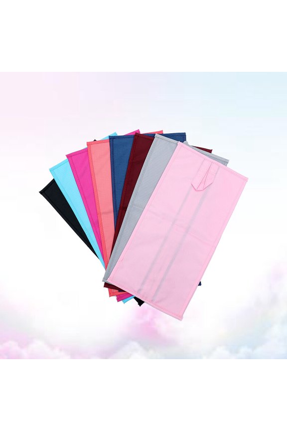 Lightweight Oxford Cloth Waterproof Shoe Cover with Transparent Window for Convenient Storage