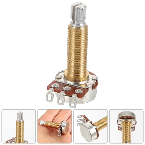 ELAYARD Shaft Banjo Volume Potentiometer Plated for Precise Tone Control and Instrument Repair