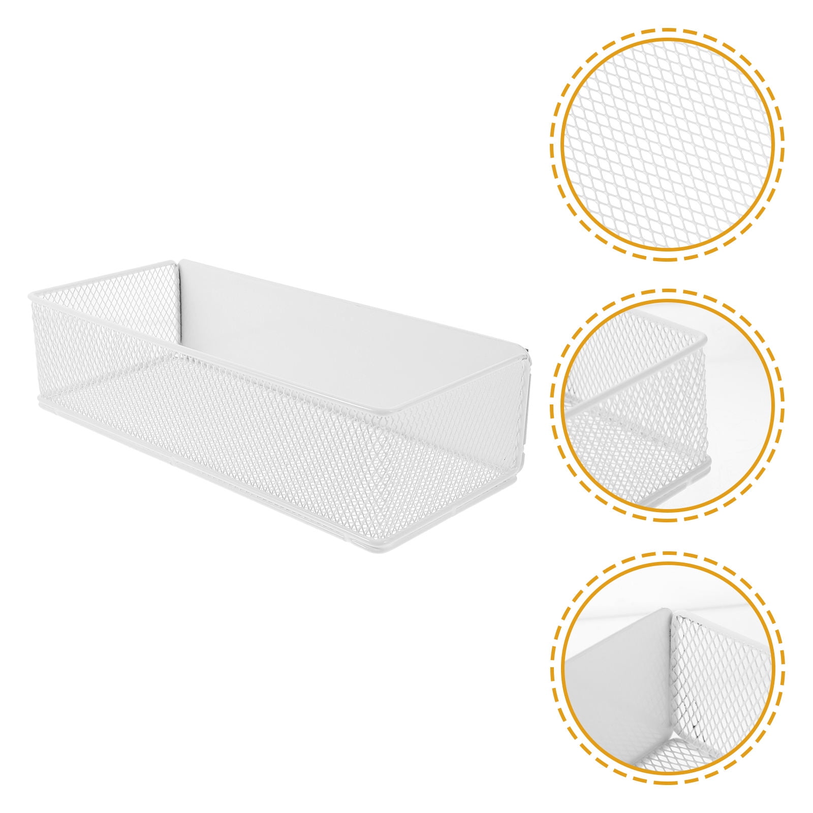 ELAYARD Magnetic Storage Shelf for Kitchen and Fridge, Iron Organizer Rack for Efficient Space Saving and Storage