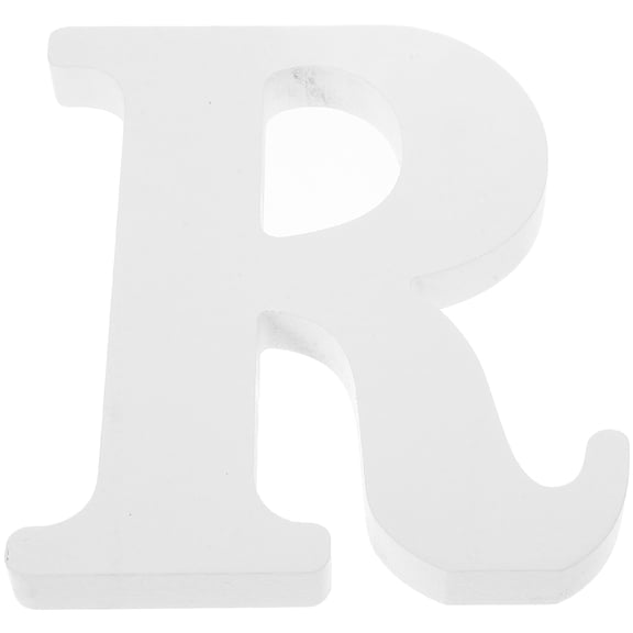 ELAYARD Masteelf Wooden Letters Alphabet Set for Craft Projects Wood Burning Letter R Includes Letter Board and Stand for Home Decoration
