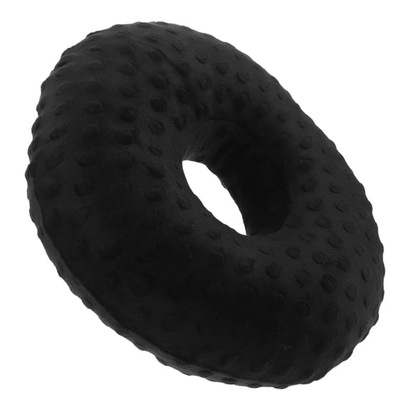 ELAYARD Memory Foam Black Side Sleeping Pillow with Ear Hole for Piercing Healing and Comfort