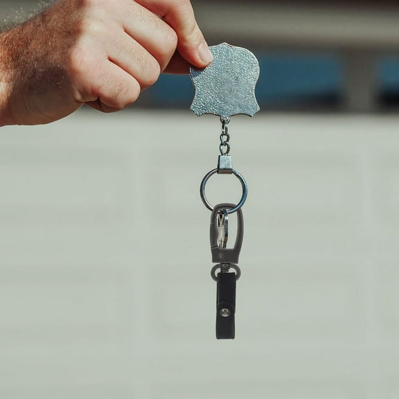 ELAYARD Heavy Duty Metal Keychain with Belt Clip, Durable Key Storage Chain 1 Set for Daily Use