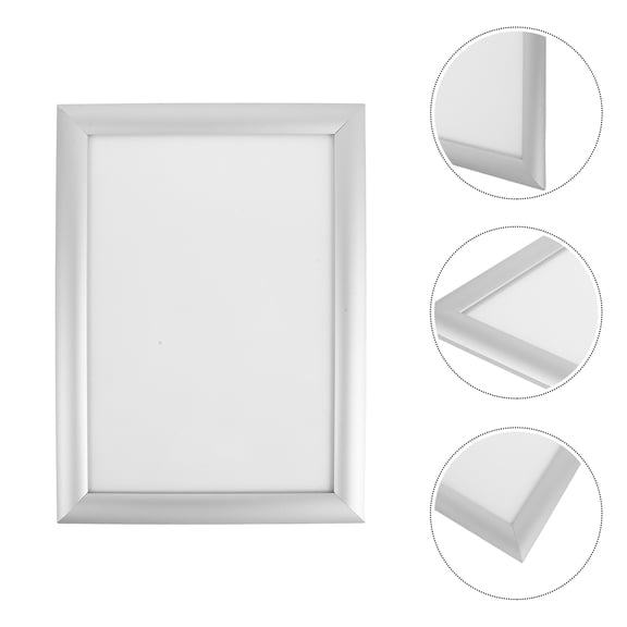 ELAYARD Metal Picture Frame A4 Size Snap Frame for Wall Mount Advertising and Certificate Display
