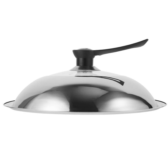 ELAYARD Universal Stainless Steel Lid for Pots and Pans with Stylish Glass Design