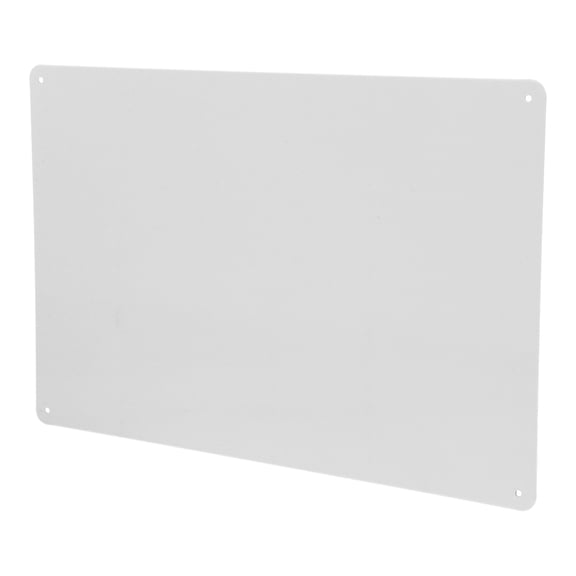 ELAYARD White Iron Blank Metal Sign for Custom Sublimation, and Perfect for Hanging Display or Craft Projects