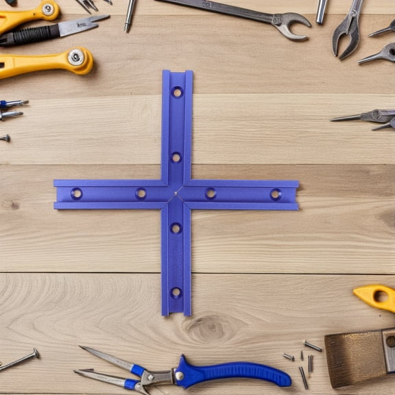 ELAYARD T-track Hold Down Clamps Kit Metal Blue 1 Set for Diy Enthusiasts