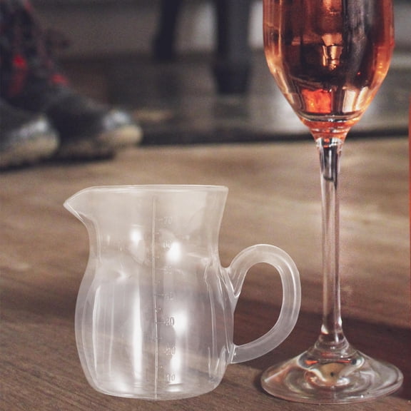 ELAYARD Mini Pitcher Transparent PC Pouring for Adults Parties 1Pack