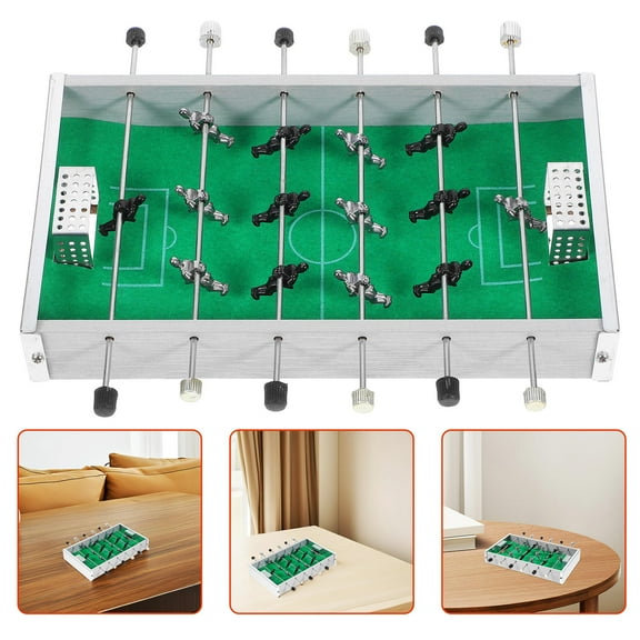 ELAYARD Mini Foosball Table Soccer Game for Home and Family Fun, Skill Development Toy, 1 Set