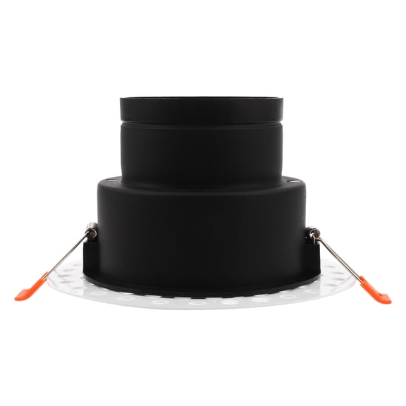 ELAYARD Modern Slim Flush Mount Circular Hvac Air Vent with Adjustable Damper for Living Room and Office
