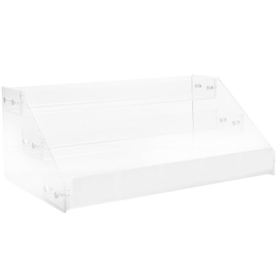 ELAYARD Clear Acrylic Candy Display Rack with Sturdy Multi-Layer Design for Convenience Stores