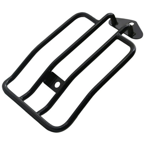 ELAYARD Motorcycle Rear Luggage Rack Black Metal Universal Fit Stylish ...