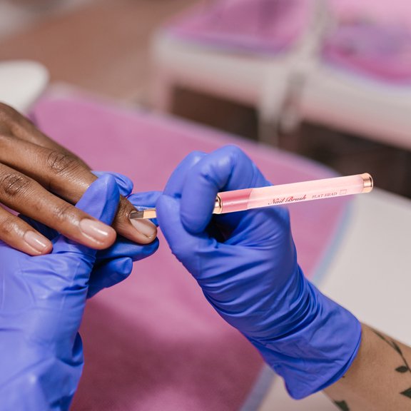 ELAYARD Nail Art Brush Pen - Multi Color, Flat Gel, Quick and Convenient for Home and Salon