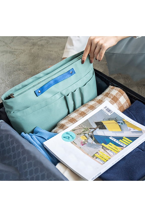 Multi-Colored Polyester Tote Bag for Women, Travel Storage Handbag, Lightweight and , 1 Piece