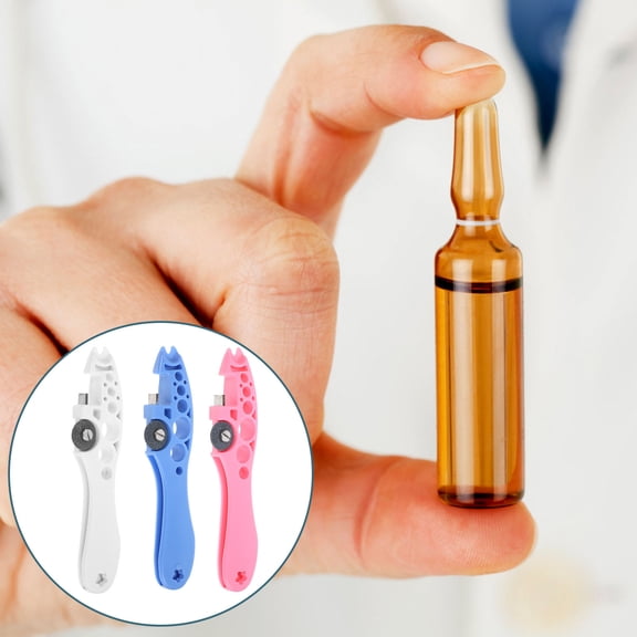 ELAYARD 3Pcs Ampule Opener with Small Grinding Wheel for Secure Bottle and Vial Breaker Use