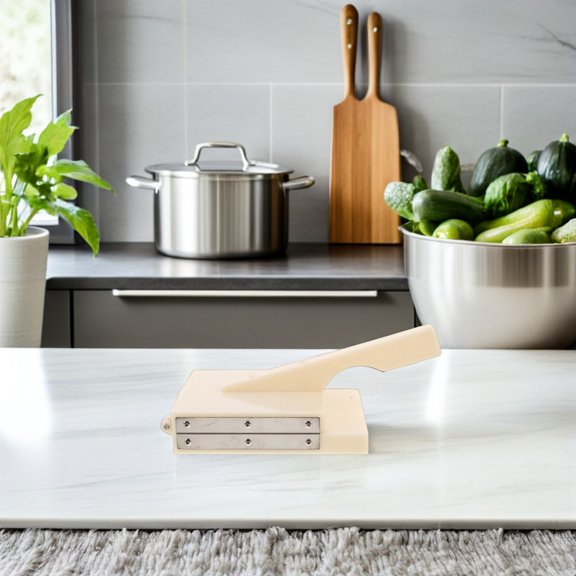 ELAYARD Kitchen Dumpling Skin Maker Tool Crafted from ABS and Stainless Steel for Consistent Pressing