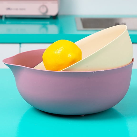 ELAYARD 9.5in Multifunctional Kitchen Colander and Strainer, Plastic Round Design for Indoor Food Prep and Washing