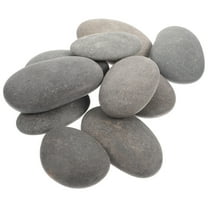 ELAYARD Natural Painting Stones Smooth Pebbles for DIY Craft Projects & Kids Art Activities Creative Stone Set 20Pcs(1.97X1.18X0.39in)