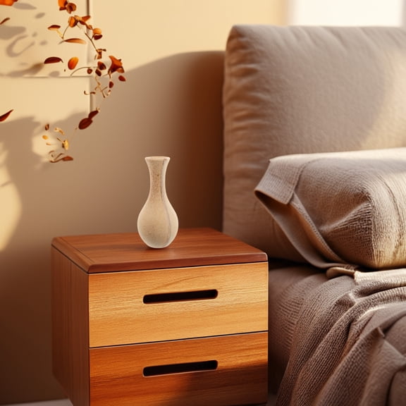 ELAYARD Natural Handmade Brown Vase for Dried Flowers and Home Decor