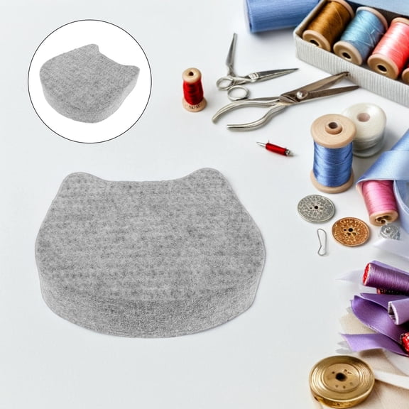 ELAYARD Grey Wool Felting Pad for Needle Felting with Felt Board, Enhanced Support, and Easy to Clean