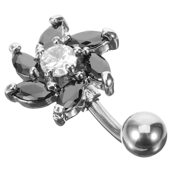 ELAYARD Stainless Steel Belly Button with Multiple Color Options for Beach, Party, and Everyday Fashion Wear
