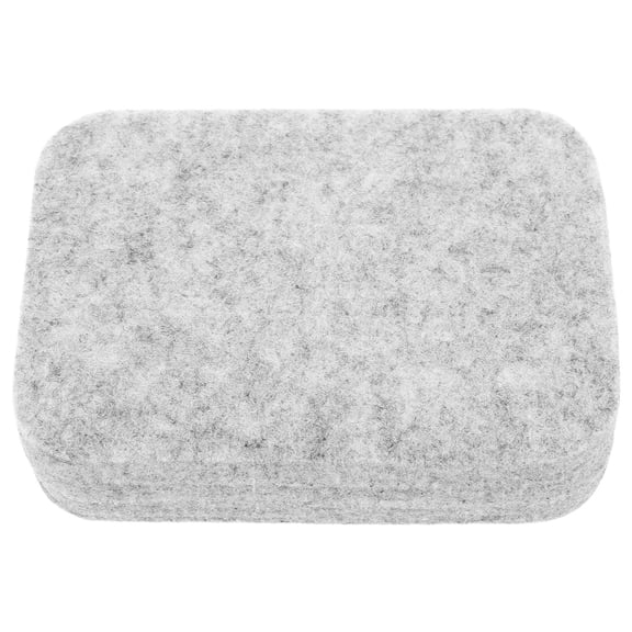 ELAYARD Grey Needle Felting Mat Wool Block for Crafting Precision Beginners 1 Pack Felting Tool