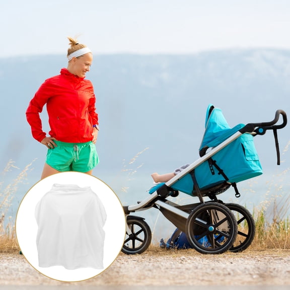 ELAYARD Cover Breastfeeding Fabric White 1Pack for Mothers Outdoor Use