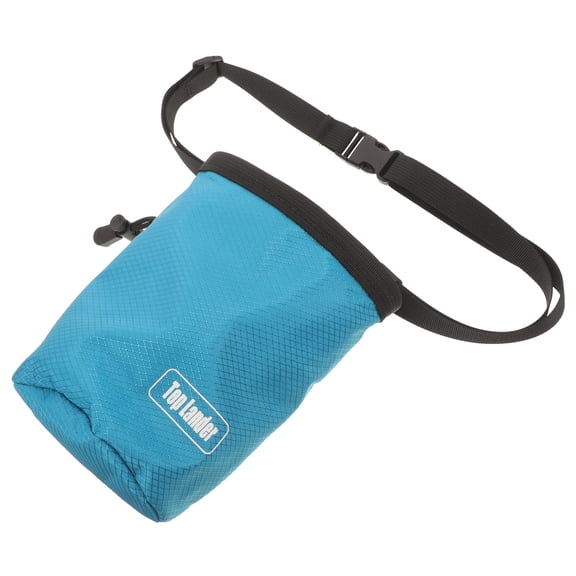 ELAYARD Climbing Chalk Bag Made of Durable 600D Oxford Cloth Blue Outdoor Rock Climbing Storage Powder Bag