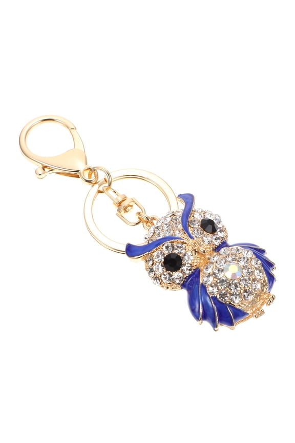 Cute Owl Keychain Zinc Alloy Bag Charm 1 Pack Fashionable Pendant for Women Everyday Use