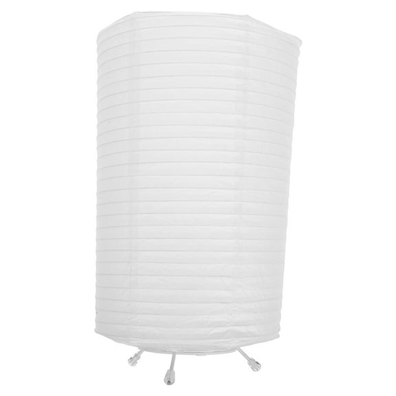 ELAYARD Decorative Foldable Lamp - White Paper Lantern, Soothing Light, Modern Design, Battery-Operated