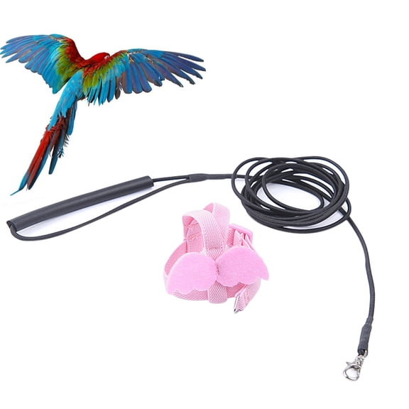 ELAYARD Parakeet Flying and Leash for Birds, Adjustable Bird Safety , 1 Piece, Random Color