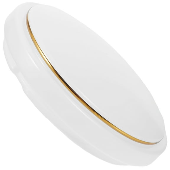 ELAYARD Reusable White Round Ceiling Light Cover Lampshade for Indoor Lighting Fixtures