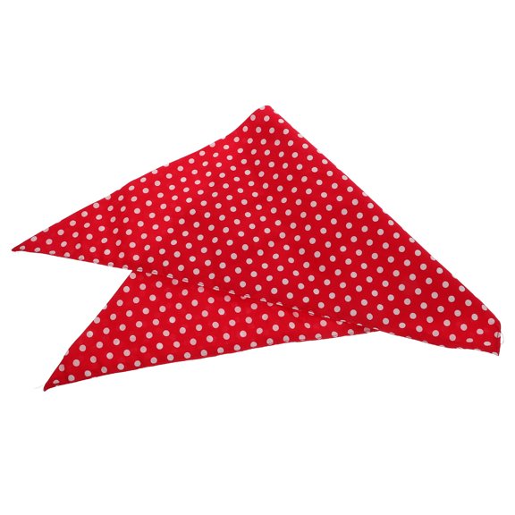 ELAYARD Pet Collar Bib in Red with Adorable Round Dot Pattern Ideal for Dressing Up and Daily Use