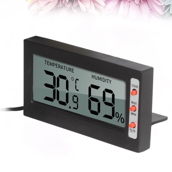 ELAYARD Lizard Thermometer and Hygrometer for Accurate Temperature and Humidity