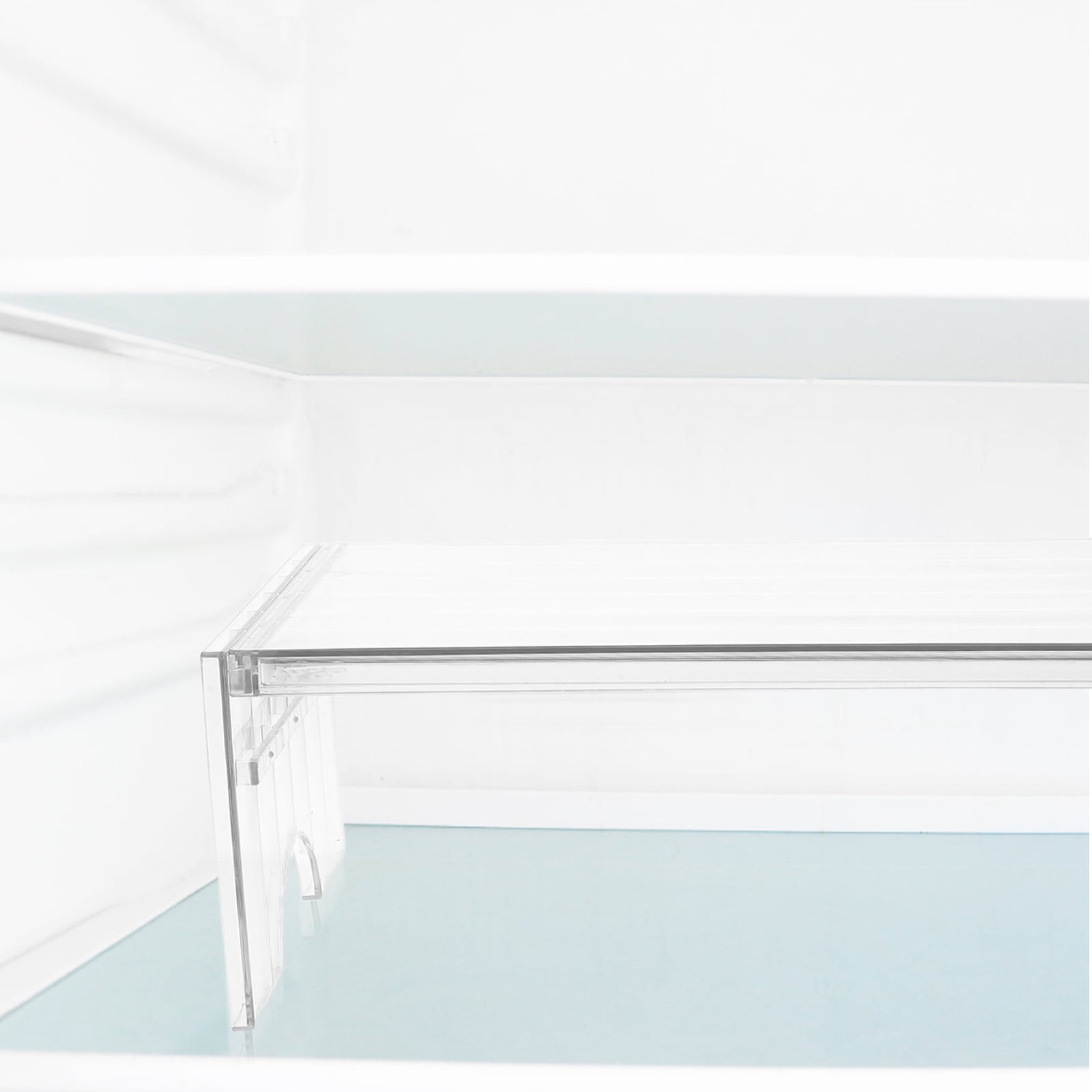 ELAYARD Pet Refrigerator Divider Shelf with Adjustable Size for Kitchen Fridge Organization