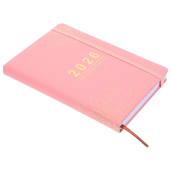 ELAYARD Pink 2026 Planner Journal for Home - Easy Daily Planning, Portable, Smooth Writing