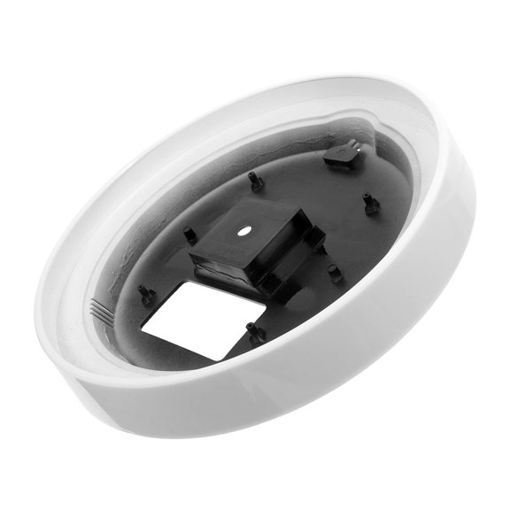 ELAYARD Plastic Back Cover for Clock 12 Inch White Wall Clock Replacement Part with Narrow Edge