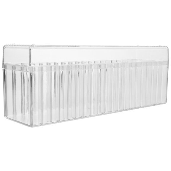 ELAYARD 1Set Coin Boxes Storage for Dust Protection with Transparent Design for Coins