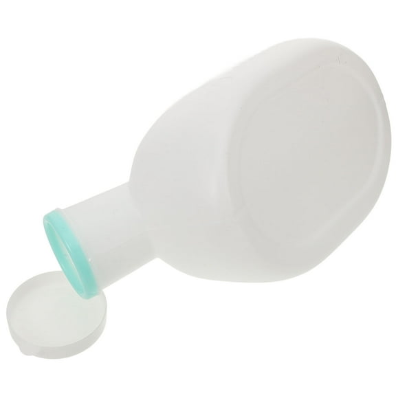 ELAYARD Portable Large Urinal White Plastic Easy Carry for Bedridden Patients