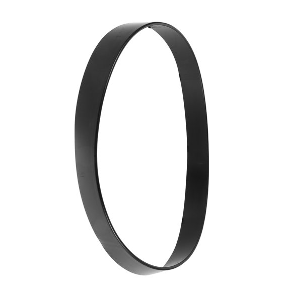 ELAYARD Black Plastic Wall Clock Frame Replacement for Quartz Clocks with Easy Installation and Design