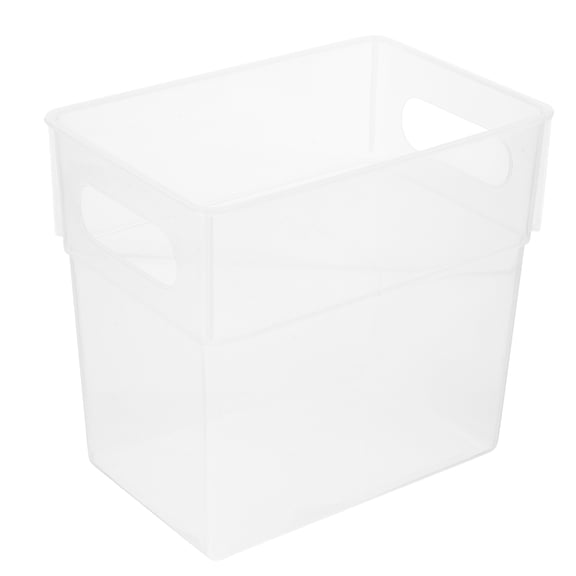 ELAYARD Reusable Transparent Storage Basket Trash Can for Car, Office, Bathroom - and Portable Organizer Bin