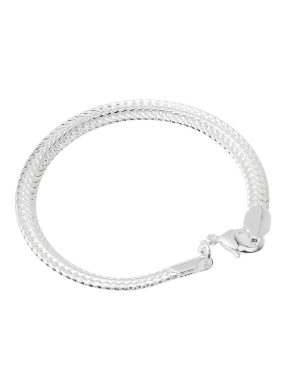 Adjustable Flat Snake Bone Bangle Bracelet for Women, Lightweight Stylish Jewelry, Comfortable and Elegant Accessory